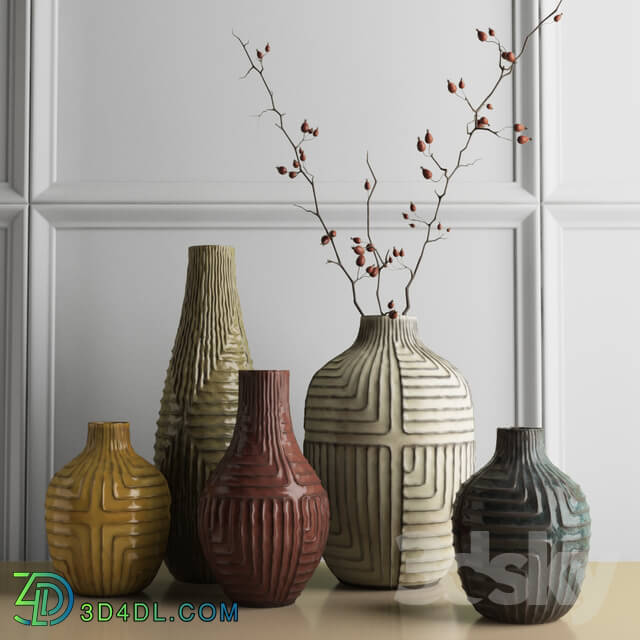 Vase - West Elm - Linework vases