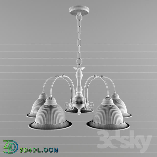 Ceiling light - Chandelier hanging ARTE LAMP A9366LM-5SS