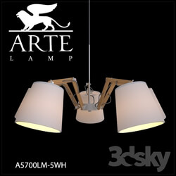 Ceiling light - Chandelier ArteLamp A5700LM-5WH 