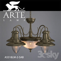 Ceiling light - Chandelier ArteLamp A5518LM-2-5AB 