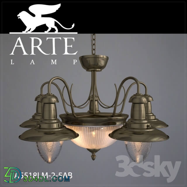 Ceiling light - Chandelier ArteLamp A5518LM-2-5AB