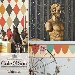 Wall covering - Wallpapers Cole _amp_ Son_ Whimsical 