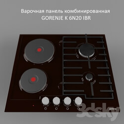 Kitchen appliance - Hob combined GORENJE K 6N20 IBR 