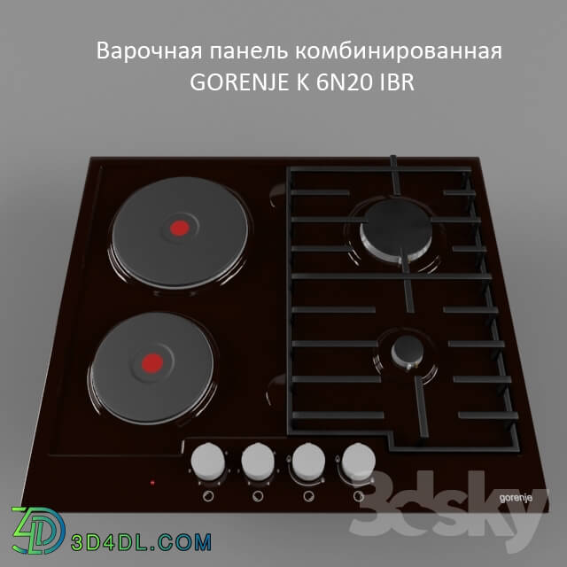 Kitchen appliance - Hob combined GORENJE K 6N20 IBR