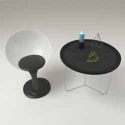 Table _ Chair - modern set 
