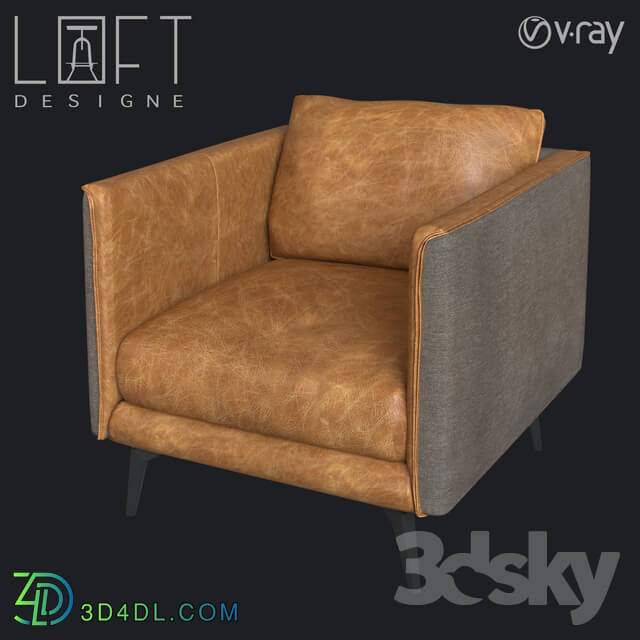 Arm chair - Armchair LoftDesigne 2046 model