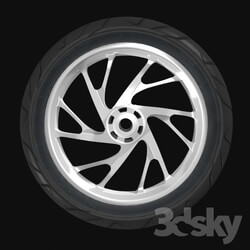 Transport - Motorcycle tire 