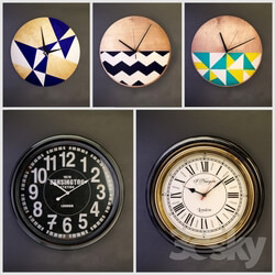 Other decorative objects - Wall clocks _collection number 4_ 