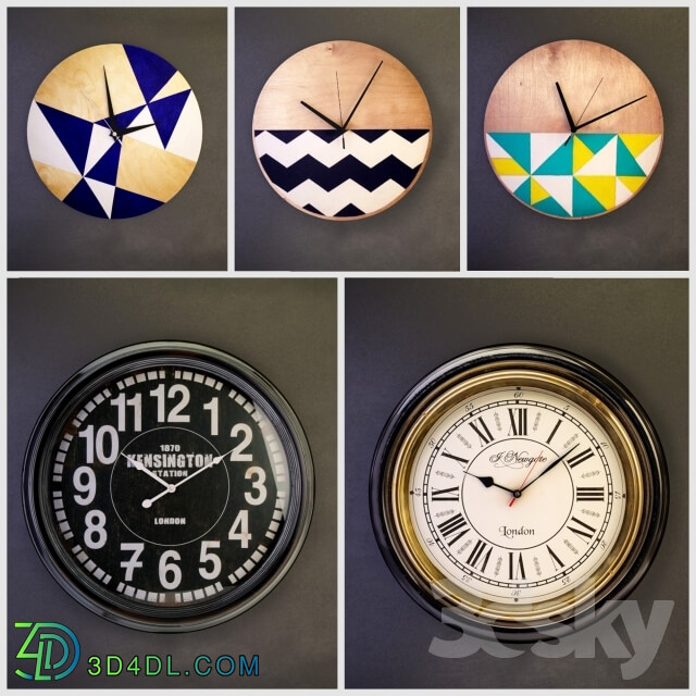 Other decorative objects - Wall clocks _collection number 4_