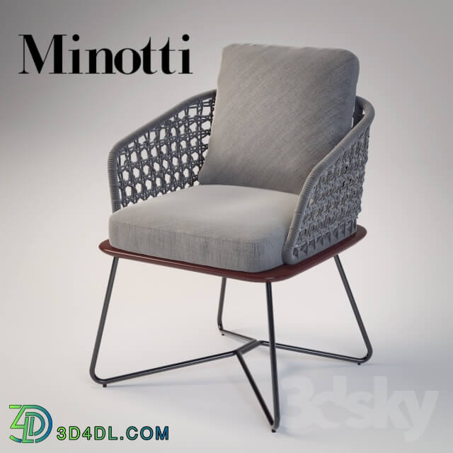 Arm chair - Minotti rivera little armchair