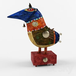 Other decorative objects - Ceramic bird figurine 