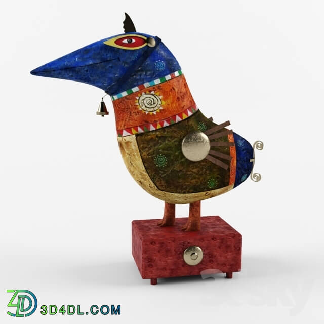 Other decorative objects - Ceramic bird figurine