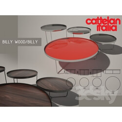 Table - Cattelan Italia _ BILLY_ BILLY WOOD 