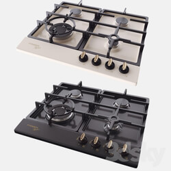 Kitchen appliance - Hob pyramida pfe 642 ivory Rustico _beige and black_ 