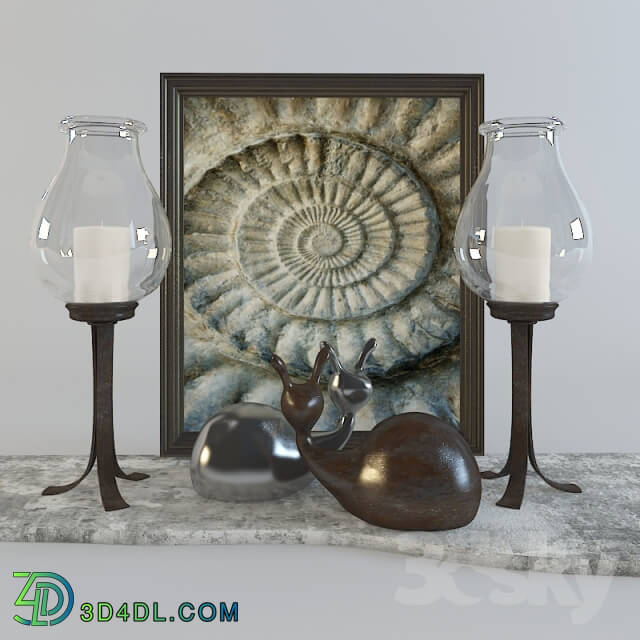 Other decorative objects - Decorative set Snails