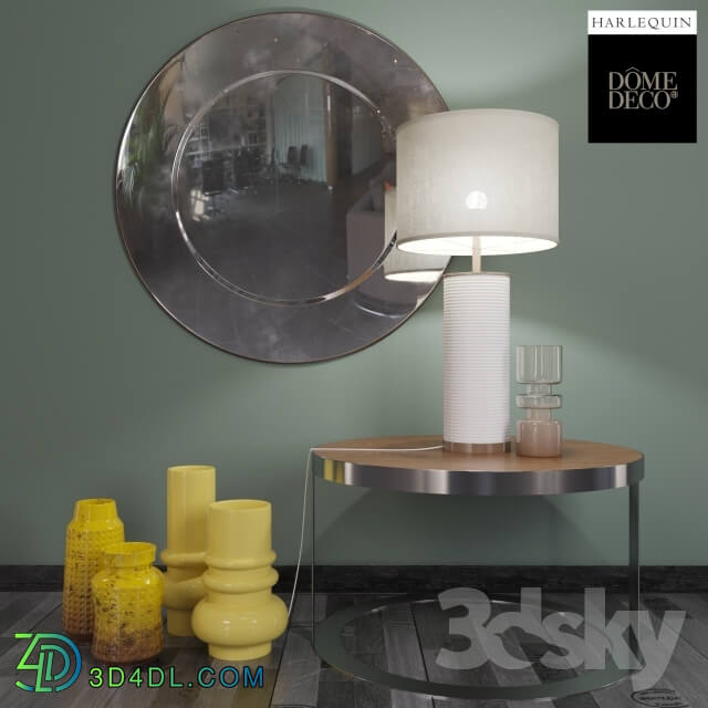 Decorative set - Decor Dome Deco Lamp Harlequin Ripple