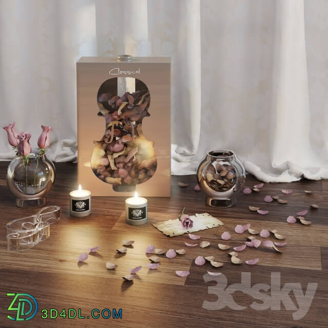 Decorative set - Decorative set of roses