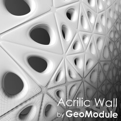 Other decorative objects - Acrilic Wall by GeoModule 
