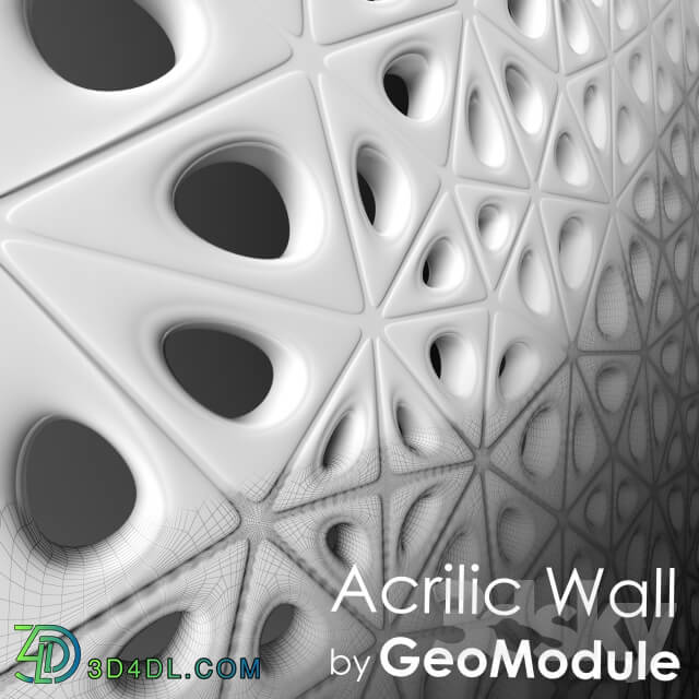 Other decorative objects - Acrilic Wall by GeoModule