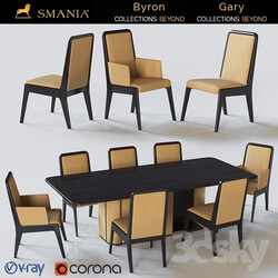 Table _ Chair - SMANIA Gary _ Byron 