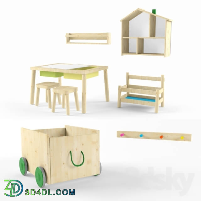 Full furniture set - IKEA FLISAT