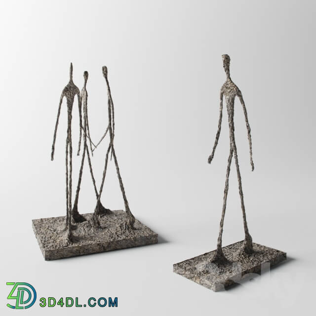 Sculpture - Three Men Walking