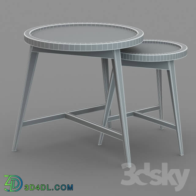 Table - Dome Deco set of coffee tables