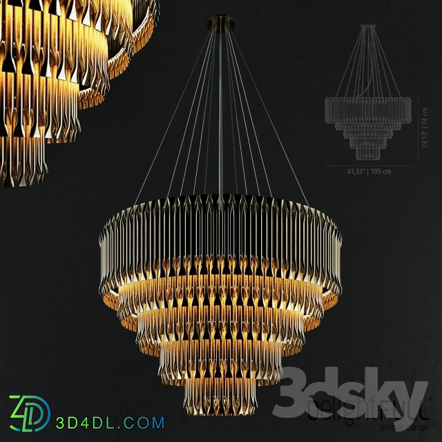 Ceiling light - DELIGHTFULL MATHENY _ SUSPENSION