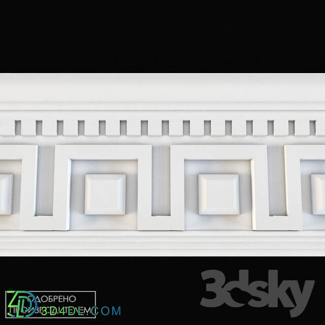 Decorative plaster - Cornice