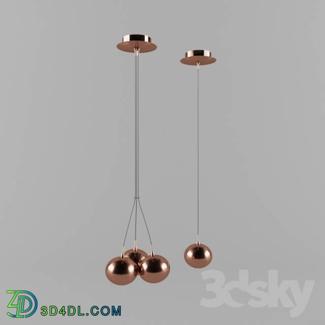 Ceiling light - Nowodvorski 6242 LIPARI COPPER