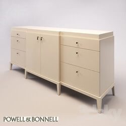 Sideboard _ Chest of drawer - Tumba Powell _amp_ Bonnell_ Manhattan Cabinet 9758 