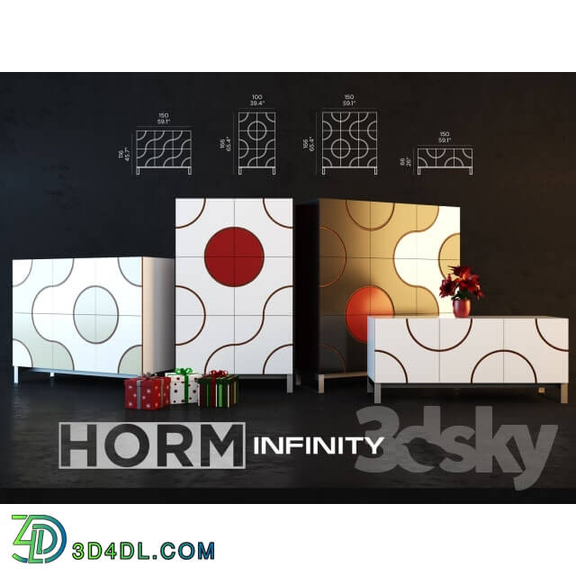 Wardrobe _ Display cabinets - HORM _ Infinity