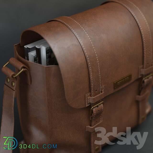 Other decorative objects - Leather bag