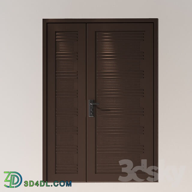 Doors - Unequal double door