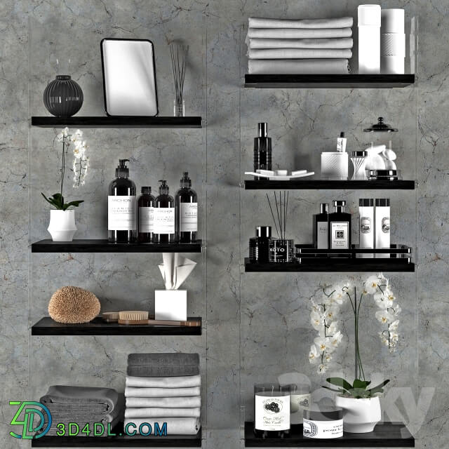 Bathroom accessories - Bathroom set 4