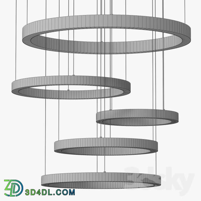 Ceiling light - Henge - Light ring horizontal sospensiono