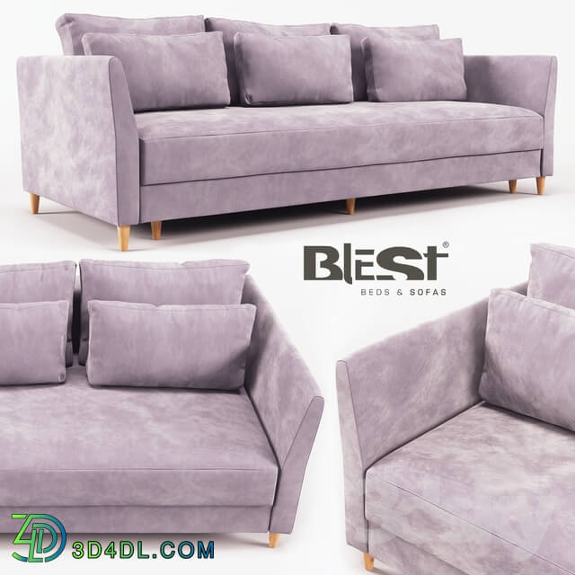 Sofa - OM Divan straight Atari in DL3 configuration from the manufacturer Blest TM