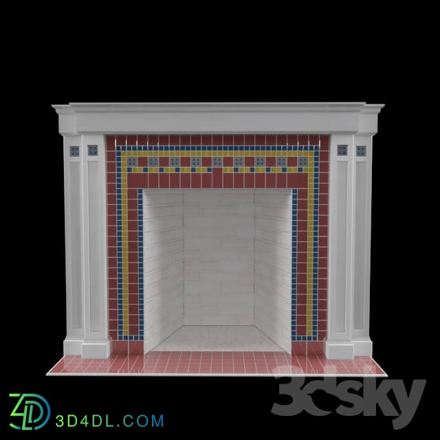 Fireplace - Fireplace No. 7