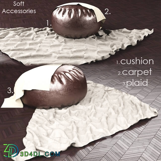 Carpets - Pillow_ mat and blanket