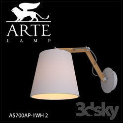 Wall light - Bra ArteLamp A5700AP-1WH 