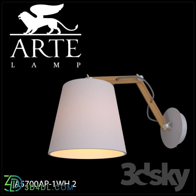 Wall light - Bra ArteLamp A5700AP-1WH