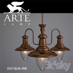 Ceiling light - Chandelier ArteLamp A5518LM-3RB 