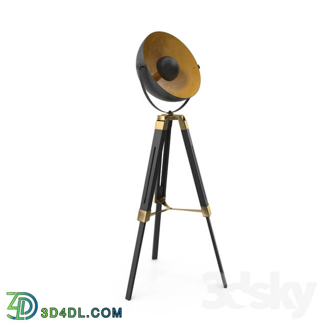 Floor lamp - 49618 Floor lamp COVALEDA_ 1x60W _E27__ Ø550_ h _ 1640