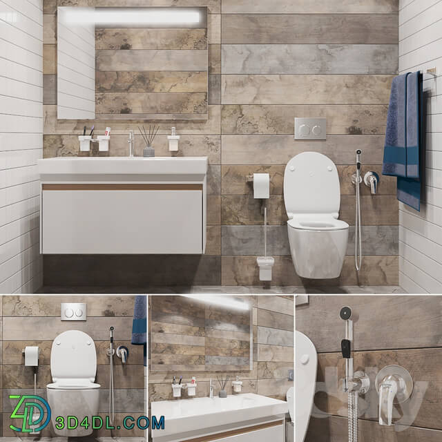 Bathroom furniture - Bathroom set part 1