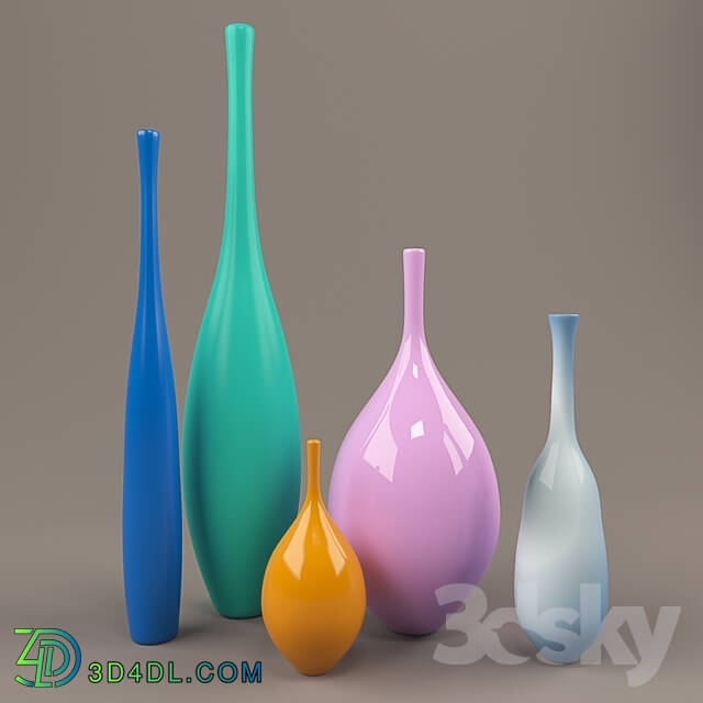 Vase - 5 vases