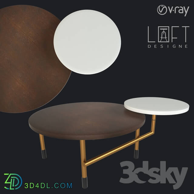 Table - Coffee table LoftDesigne 6826 model