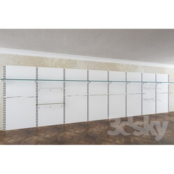 Shop - Rack for clothes_ prefabricated 