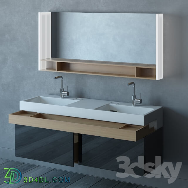 Bathroom furniture - Jacob Delafon TERRACE _Full set_