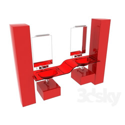 Bathroom furniture - Monoblock-Eurolegno-Volo 