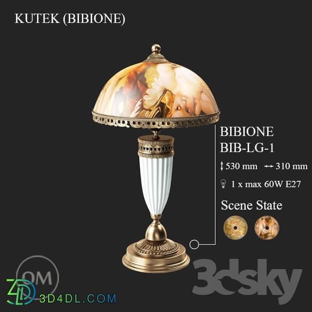Table lamp - KUTEK _BIBIONE_ BIB-LG-1